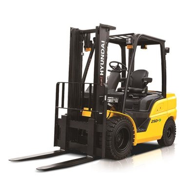 Forklift unloading pallets from a truck in Wimbledon